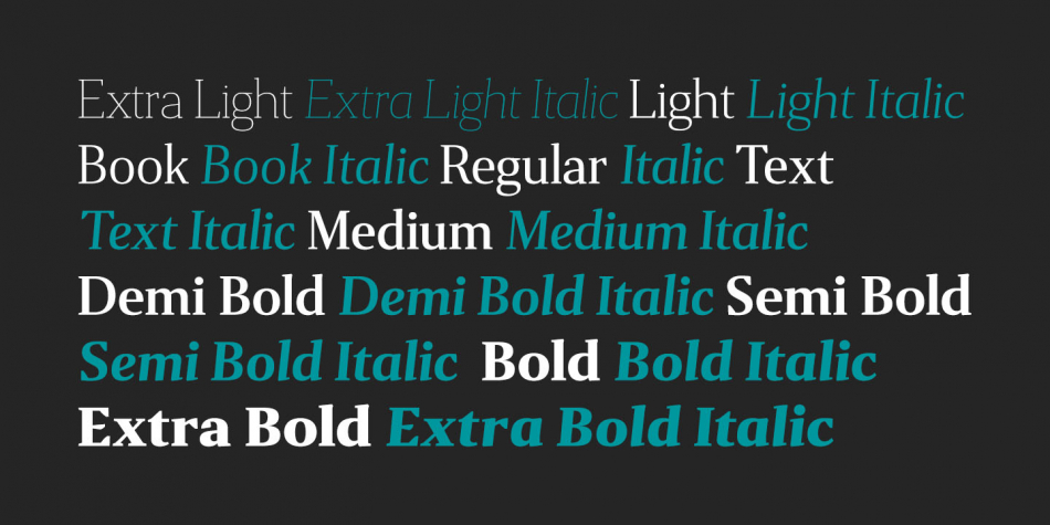Gazeta SemiBold Italic Font preview